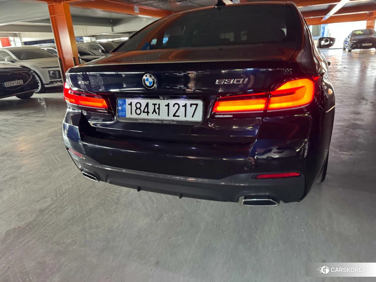 BMW 5 Series (G30) подробный осмотр из Кореи — фото 39