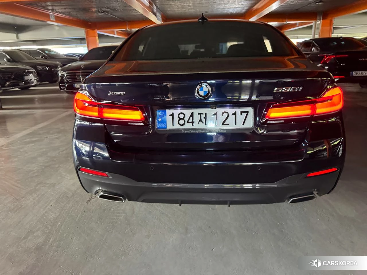 BMW 5 Series (G30) подробный осмотр из Кореи — фото 40