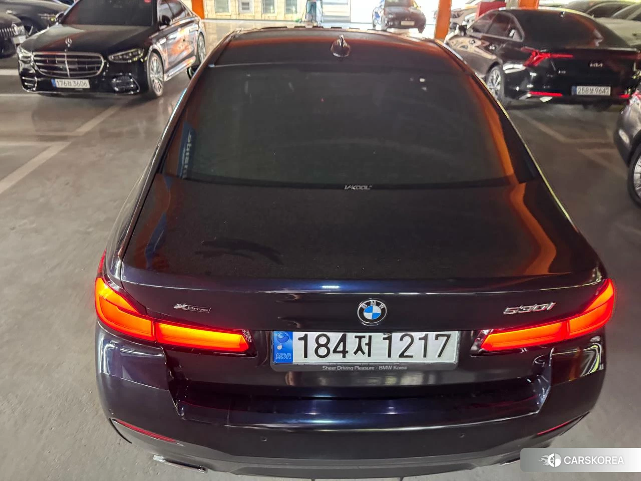 BMW 5 Series (G30) подробный осмотр из Кореи — фото 41