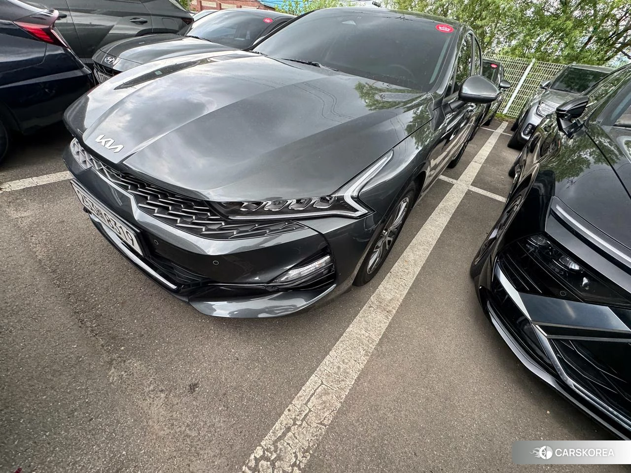 Kia K5 3rd generation 2022 из Кореи осмотр