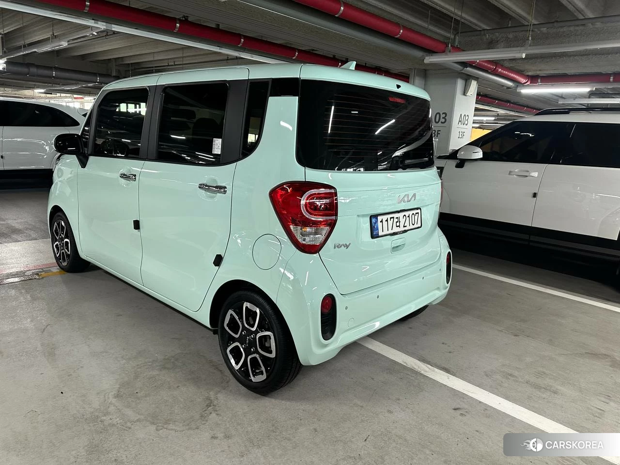 Kia The New Kia Ray подробный осмотр из Кореи — фото 27