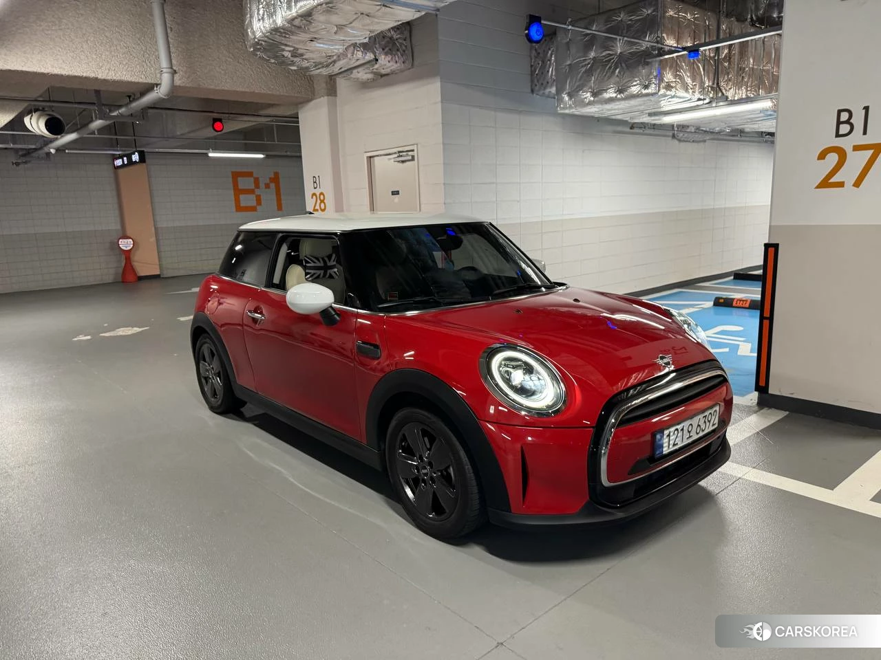 Mini Cooper 2022 из Кореи осмотр