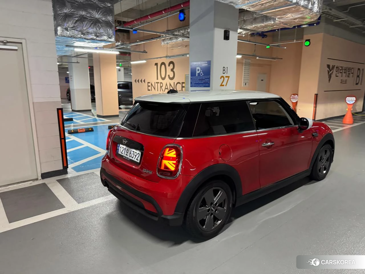 Mini Cooper 2022 из Кореи осмотр